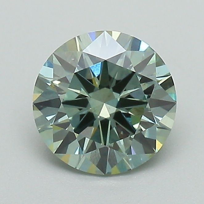 Loose Diamond - ROUND 1.02ct Fancy Intense Green VS2: Loose Diamond - ROUND 1.02ct Fancy Intense Green VS2 Source: This is a real non-mined Diamond that has been grown in a lab Shape: ROUND Carats: 1.02 Color: Fancy Intense Green Certification: IGI