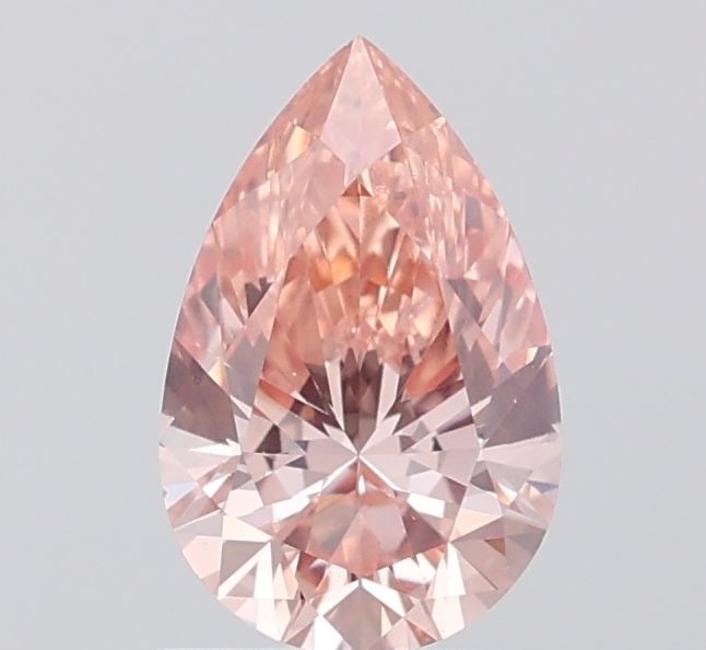 Loose Diamond - PEAR 1.09ct Fancy Pinkish Brown VS1: Loose Diamond - PEAR 1.09ct Fancy Pinkish Brown VS1 Source: This is a real non-mined Diamond that has been grown in a lab Shape: PEAR Carats: 1.09 Color: Fancy Pinkish Brown Certification: IGI Video: