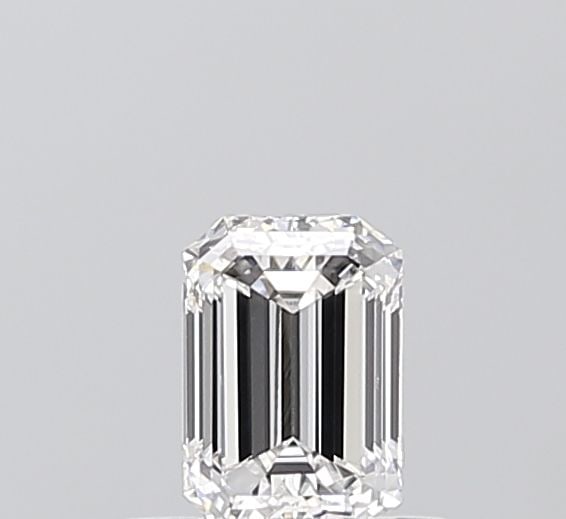 Loose Diamond - EMERALD 0.54ct F VVS2: Loose Diamond - EMERALD 0.54ct F VVS2 Source: This is a real non-mined Diamond that has been grown in a lab Shape: EMERALD Carats: 0.54 Color: F Clarity: VVS2 Certification: IGI Video: