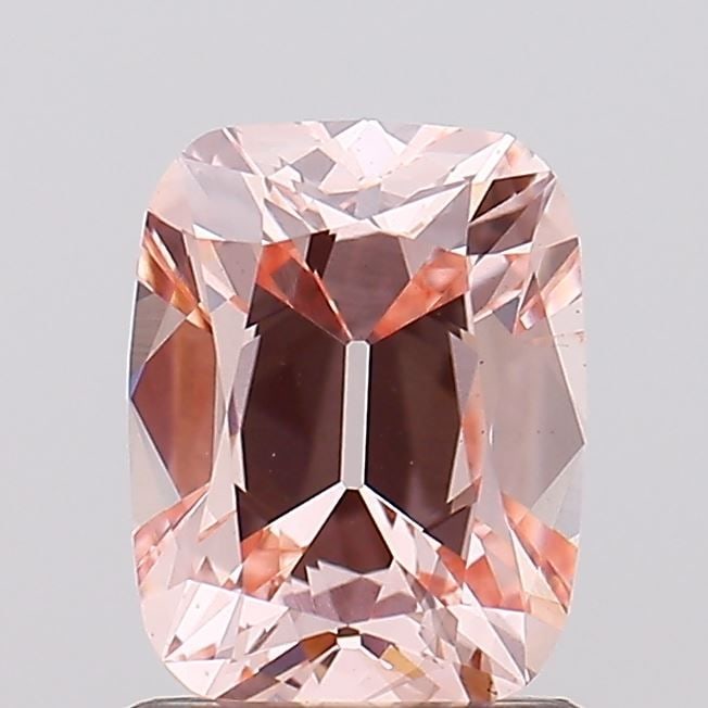 Loose Diamond - CUSHION BRILLIANT 1.07ct Fancy Pink VS2: Loose Diamond - CUSHION BRILLIANT 1.07ct Fancy Pink VS2 Source: This is a real non-mined Diamond that has been grown in a lab Shape: CUSHION BRILLIANT Carats: 1.07 Color: Fancy Pink Certification: IGI