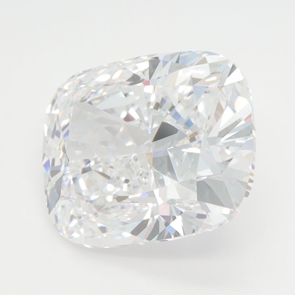 Loose Diamond - CUSHION BRILLIANT 4.03ct D VVS2: Loose Diamond - CUSHION BRILLIANT 4.03ct D VVS2 Source: This is a real non-mined Diamond that has been grown in a lab Shape: CUSHION BRILLIANT Carats: 4.03 Color: D Clarity: VVS2 Certification: IGI Vi