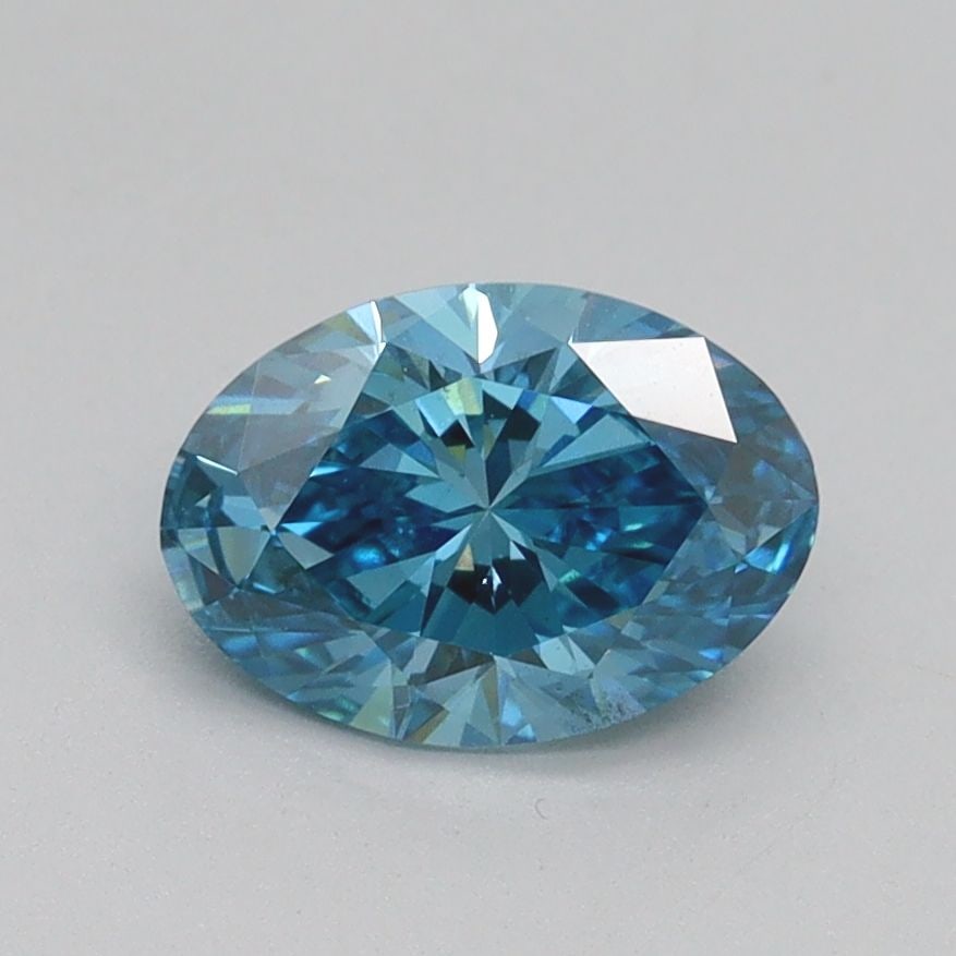 Loose Diamond - OVAL 1.05ct Fancy Vivid Blue VS2: Loose Diamond - OVAL 1.05ct Fancy Vivid Blue VS2 Source: This is a real non-mined Diamond that has been grown in a lab Shape: OVAL Carats: 1.05 Color: Fancy Vivid Blue Certification: IGI Video: