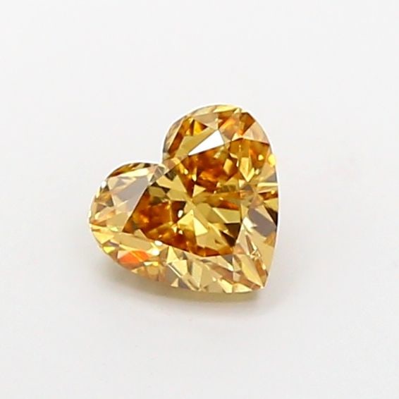 Loose Diamond - HEART 1.02ct Fancy Brown Yellow VS1: Loose Diamond - HEART 1.02ct Fancy Brown Yellow VS1 Source: This is a real non-mined Diamond that has been grown in a lab Shape: HEART Carats: 1.02 Color: Fancy Brown Yellow Certification: IGI Video: