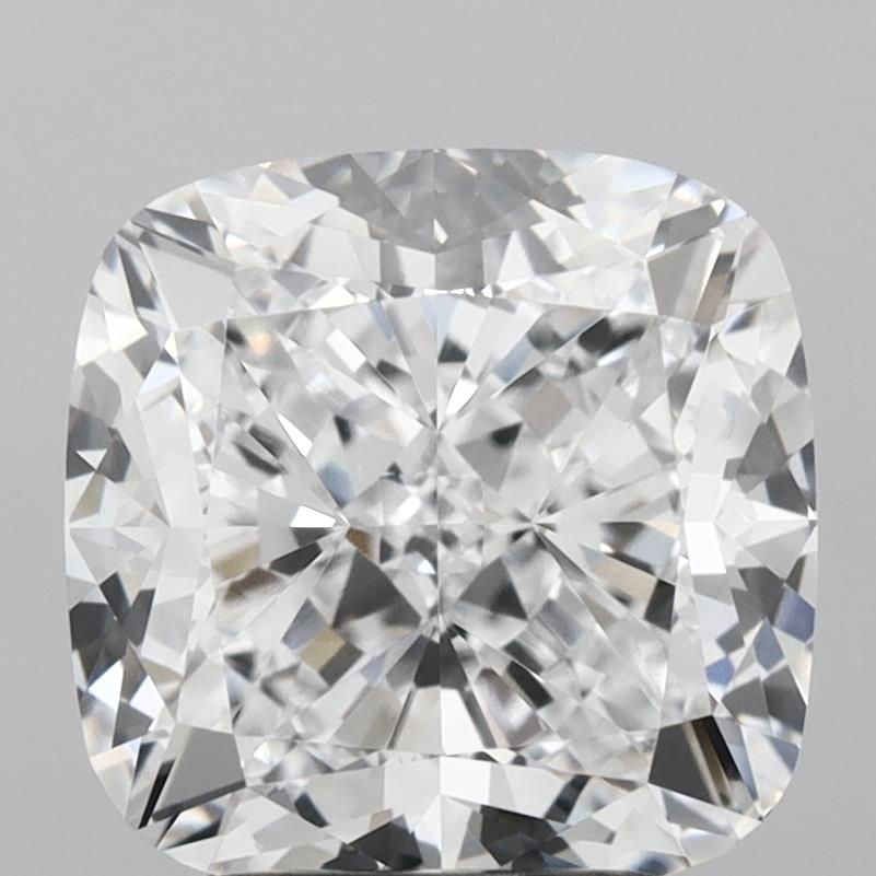 Loose Diamond - CUSHION MODIFIED 3.5ct D VVS2: Loose Diamond - CUSHION MODIFIED 3.5ct D VVS2 Source: This is a real non-mined Diamond that has been grown in a lab Shape: CUSHION MODIFIED Carats: 3.5 Color: D Clarity: VVS2 Certification: IGI