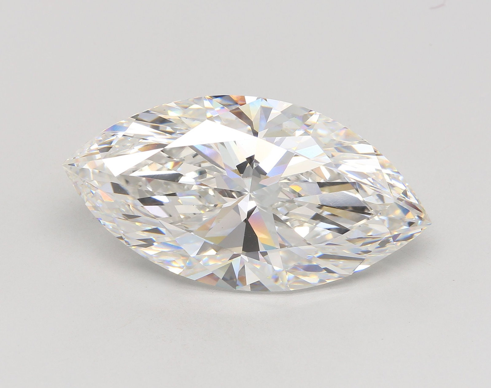 Loose Diamond - MARQUISE 23.53ct G VS1: Loose Diamond - MARQUISE 23.53ct G VS1 Source: This is a real non-mined Diamond that has been grown in a lab Shape: MARQUISE Carats: 23.53 Color: G Clarity: VS1 Certification: IGI Video: Video Link