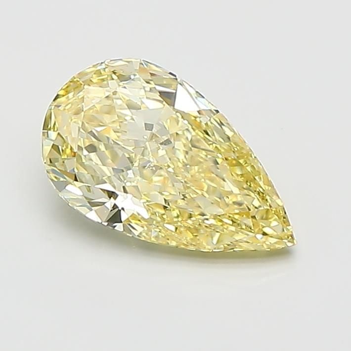 Loose Diamond - PEAR 1.05ct Fancy Yellow VS1: Loose Diamond - PEAR 1.05ct Fancy Yellow VS1 Source: This is a real non-mined Diamond that has been grown in a lab Shape: PEAR Carats: 1.05 Color: Fancy Yellow Certification: IGI Video: Video Link