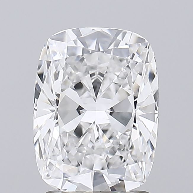 Loose Diamond - CUSHION BRILLIANT 2.06ct D VVS1: Loose Diamond - CUSHION BRILLIANT 2.06ct D VVS1 Source: This is a real non-mined Diamond that has been grown in a lab Shape: CUSHION BRILLIANT Carats: 2.06 Color: D Clarity: VVS1 Certification: GCAL V