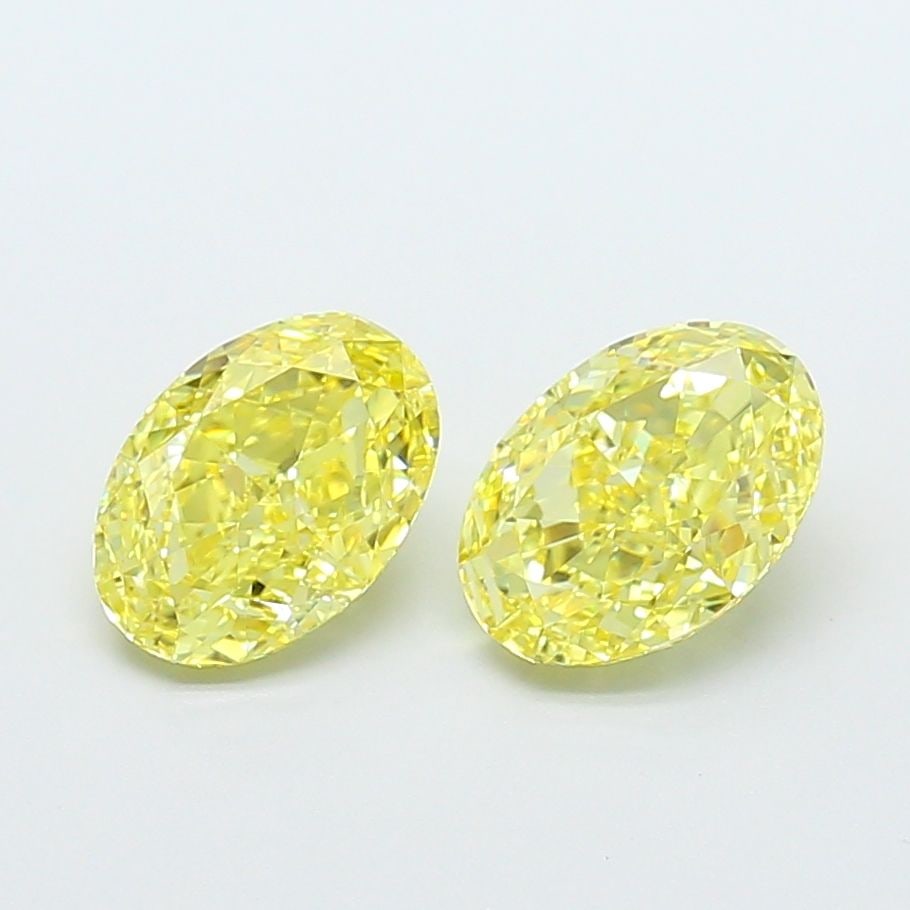 Loose Diamond - OVAL 1.31ct Fancy Intense Yellow VVS2: Loose Diamond - OVAL 1.31ct Fancy Intense Yellow VVS2 Source: This is a real non-mined Diamond that has been grown in a lab Shape: OVAL Carats: 1.31 Color: Fancy Intense Yellow Certification: IGI Vide