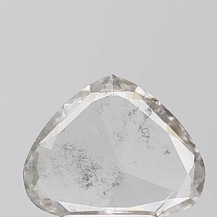 Loose Diamond - HEART 1.1ct Salt and Pepper I1: Loose Diamond - HEART 1.1ct Salt and Pepper I1 Source: This is a real non-mined Diamond that has been grown in a lab Shape: HEART Carats: 1.1 Color: Salt and Pepper Certification: NONE Video: