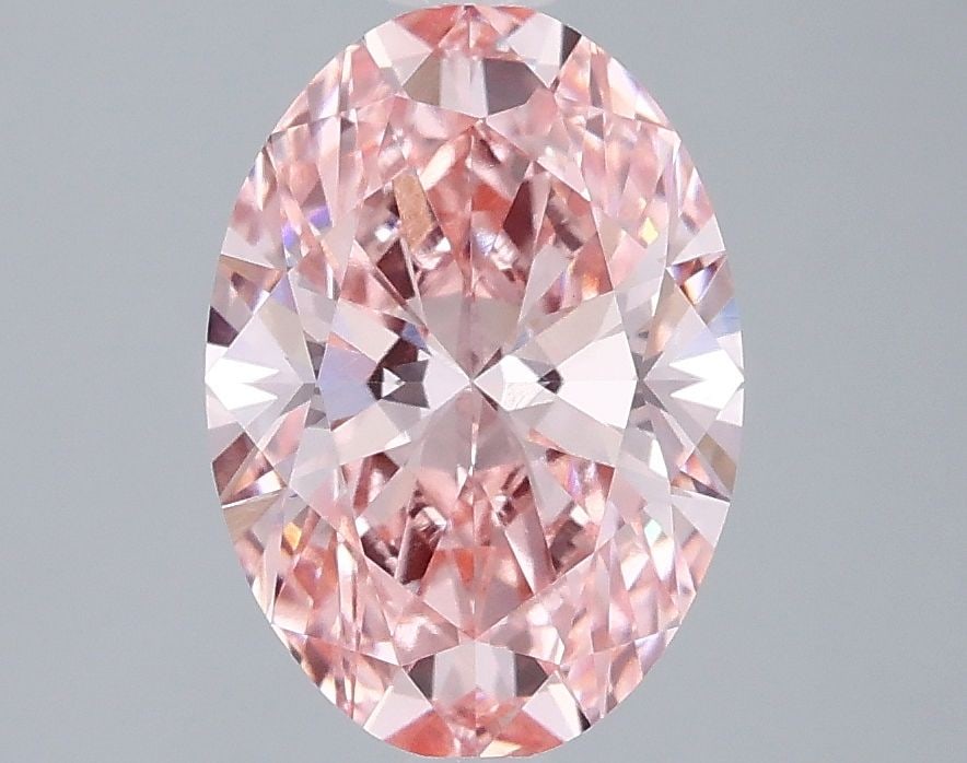 Loose Diamond - OVAL 2.04ct Fancy Vivid Pink VVS2: Loose Diamond - OVAL 2.04ct Fancy Vivid Pink VVS2 Source: This is a real non-mined Diamond that has been grown in a lab Shape: OVAL Carats: 2.04 Color: Fancy Vivid Pink Certification: IGI Video: