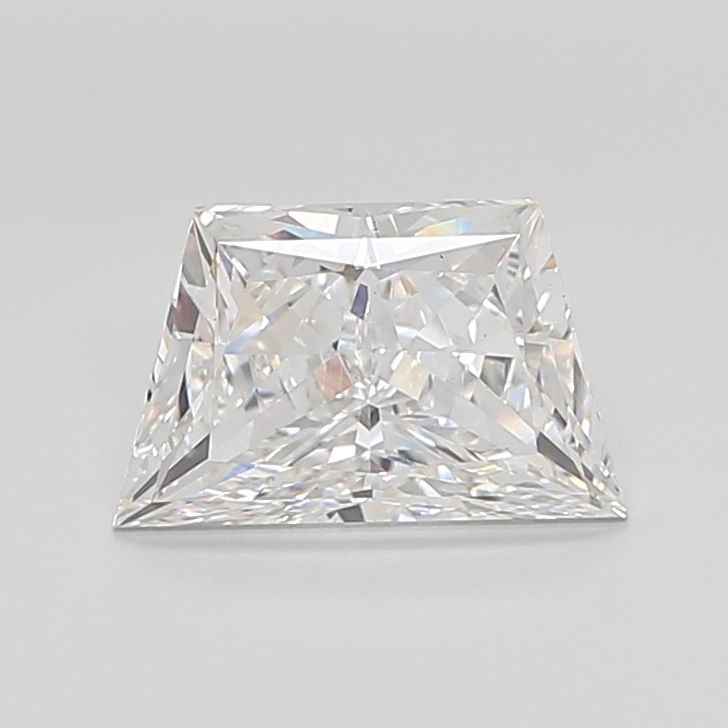 Loose Diamond - TRAPEZOID 4.08ct E VS1: Loose Diamond - TRAPEZOID 4.08ct E VS1 Source: This is a real non-mined Diamond that has been grown in a lab Shape: TRAPEZOID Carats: 4.08 Color: E Clarity: VS1 Certification: IGI Video: