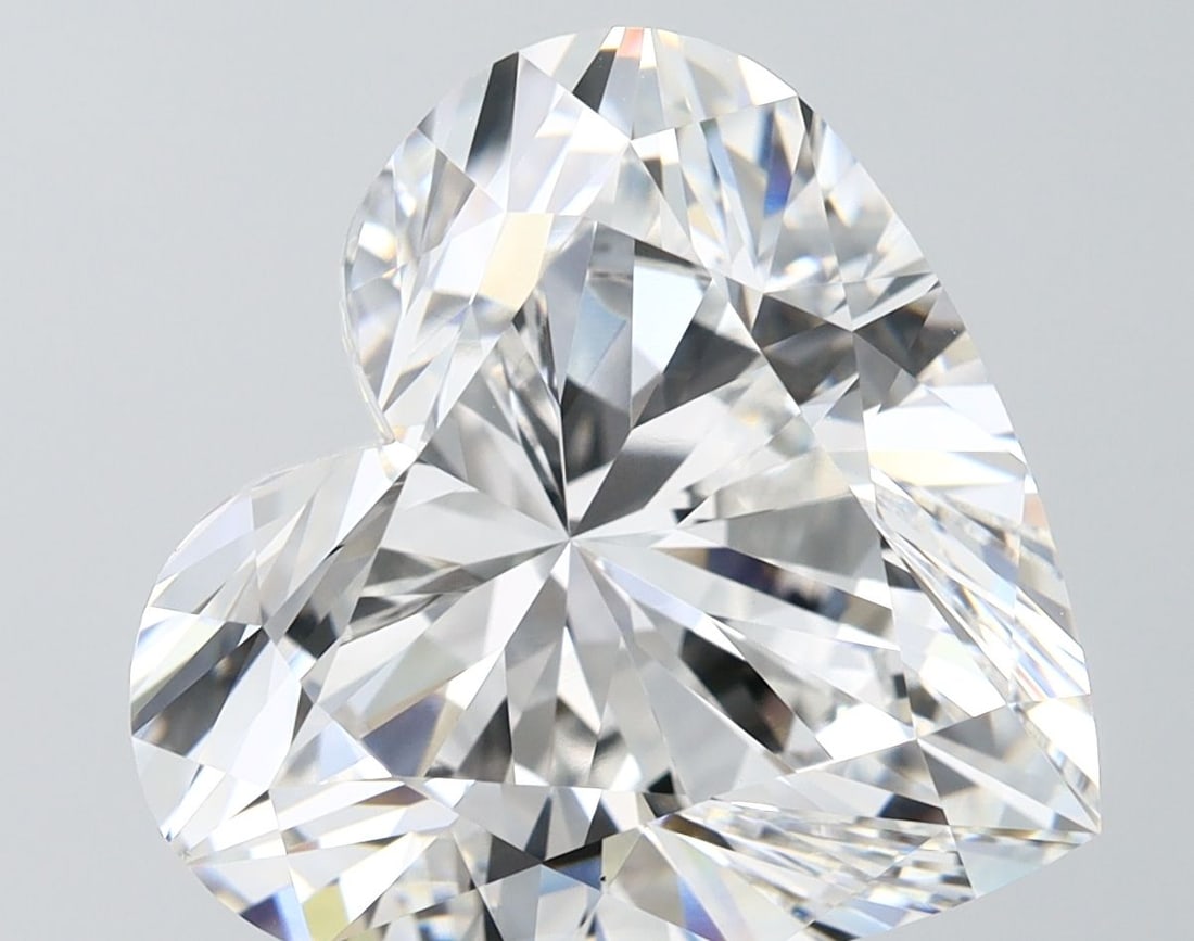 Loose Diamond - HEART 10.05ct E VVS2: Loose Diamond - HEART 10.05ct E VVS2 Source: This is a real non-mined Diamond that has been grown in a lab Shape: HEART Carats: 10.05 Color: E Clarity: VVS2 Certification: IGI Video: