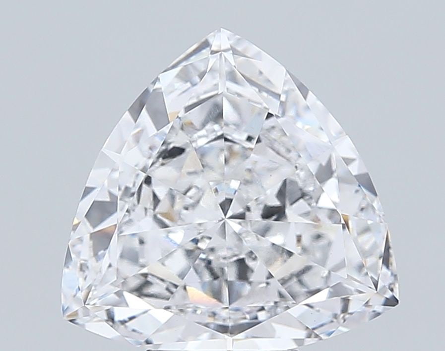 Loose Diamond - TRIANGULAR 4.6ct D VS1: Loose Diamond - TRIANGULAR 4.6ct D VS1 Source: This is a real non-mined Diamond that has been grown in a lab Shape: TRIANGULAR Carats: 4.6 Color: D Clarity: VS1 Certification: IGI Video:
