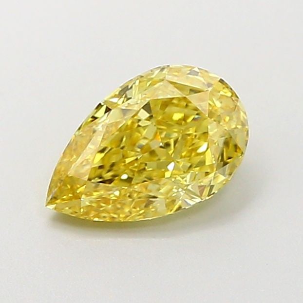 Loose Diamond - PEAR 1.01ct Fancy Intense Yellow VS1: Loose Diamond - PEAR 1.01ct Fancy Intense Yellow VS1 Source: This is a real non-mined Diamond that has been grown in a lab Shape: PEAR Carats: 1.01 Color: Fancy Intense Yellow Certification: IGI Video