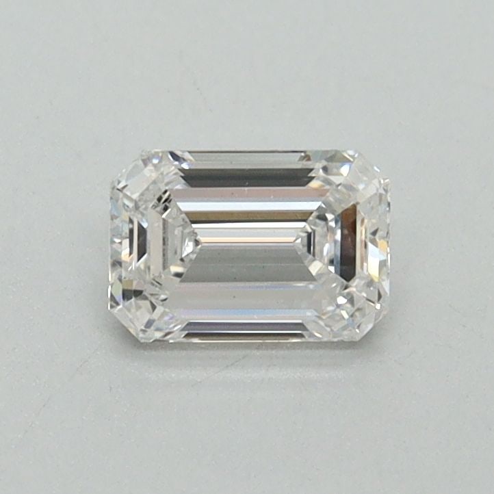Loose Diamond - EMERALD 0.52ct E VS1: Loose Diamond - EMERALD 0.52ct E VS1 Source: This is a real non-mined Diamond that has been grown in a lab Shape: EMERALD Carats: 0.52 Color: E Clarity: VS1 Certification: IGI Video: