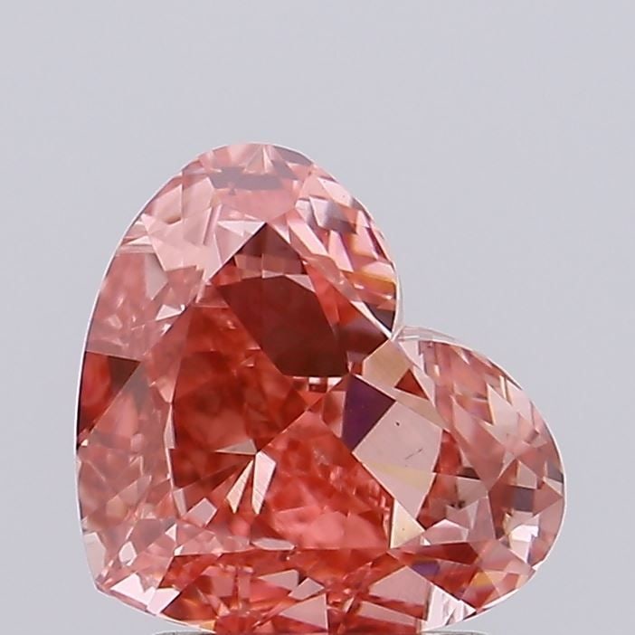 Loose Diamond - HEART 1.4ct Fancy Intense Pink VS1: Loose Diamond - HEART 1.4ct Fancy Intense Pink VS1 Source: This is a real non-mined Diamond that has been grown in a lab Shape: HEART Carats: 1.4 Color: Fancy Intense Pink Certification: NONE Video: