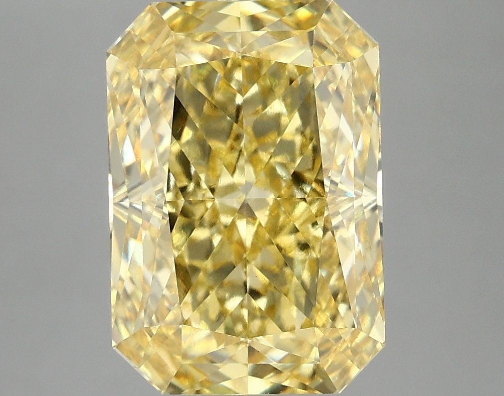 Loose Diamond - RADIANT 5.05ct Fancy Vivid Yellow VS1 (1 of 1)