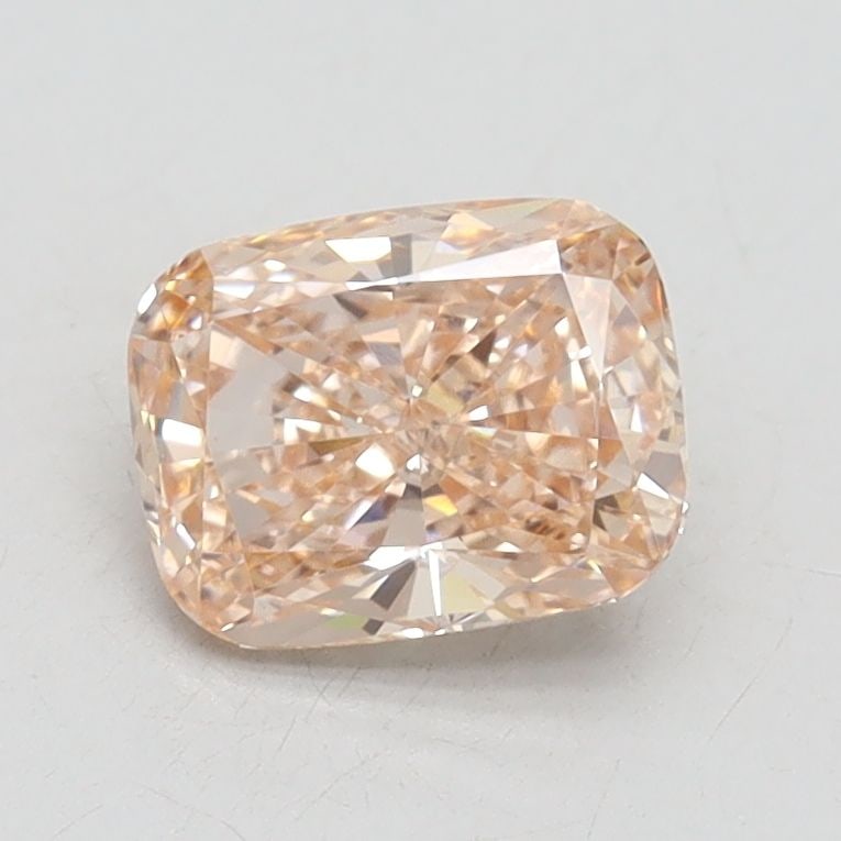 Loose Diamond - CUSHION BRILLIANT 1.02ct Light Pinkish Brown VS1: Loose Diamond - CUSHION BRILLIANT 1.02ct Light Pinkish Brown VS1 Source: This is a real non-mined Diamond that has been grown in a lab Shape: CUSHION BRILLIANT Carats: 1.02 Color: Light Pinkish Brown 