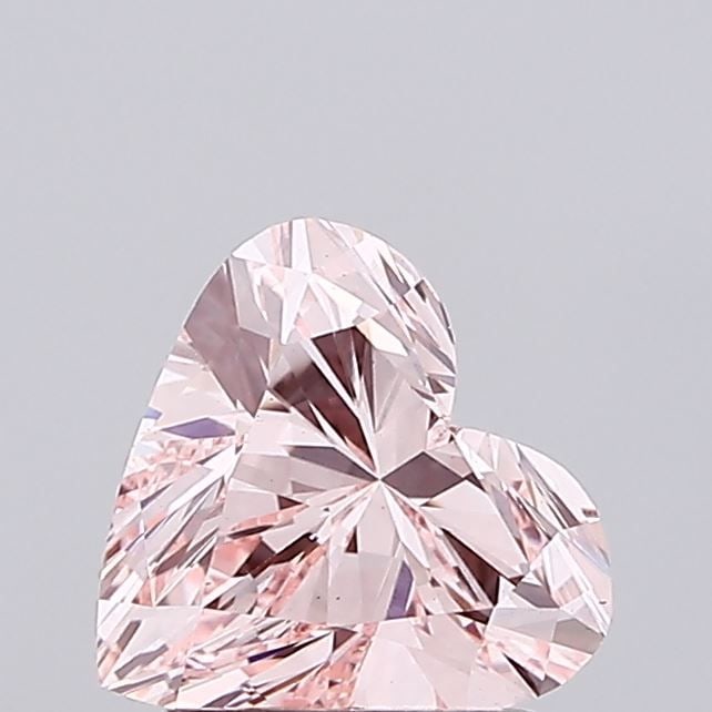 Loose Diamond - HEART 1.5ct Fancy Vivid Pink VS1: Loose Diamond - HEART 1.5ct Fancy Vivid Pink VS1 Source: This is a real non-mined Diamond that has been grown in a lab Shape: HEART Carats: 1.5 Color: Fancy Vivid Pink Certification: IGI Video: