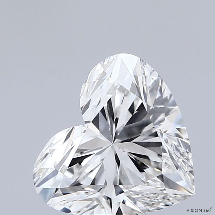 Loose Diamond - HEART 2.02ct G VS1: Loose Diamond - HEART 2.02ct G VS1 Source: This is a real non-mined Diamond that has been grown in a lab Shape: HEART Carats: 2.02 Color: G Clarity: VS1 Certification: IGI Video: