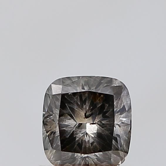 Loose Diamond - CUSHION MODIFIED 1.0ct Fancy Gray SI2: Loose Diamond - CUSHION MODIFIED 1.0ct Fancy Gray SI2 Source: This is a real non-mined Diamond that has been grown in a lab Shape: CUSHION MODIFIED Carats: 1.0 Color: Fancy Gray Certification: IGI Vid