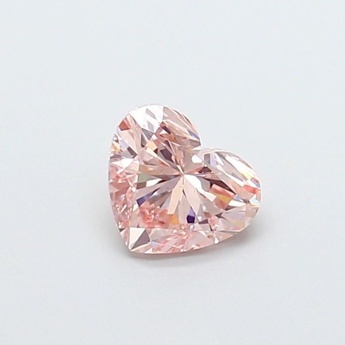 Loose Diamond - HEART 1.0ct Fancy Pink VS1: Loose Diamond - HEART 1.0ct Fancy Pink VS1 Source: This is a real non-mined Diamond that has been grown in a lab Shape: HEART Carats: 1.0 Color: Fancy Pink Certification: IGI Video: