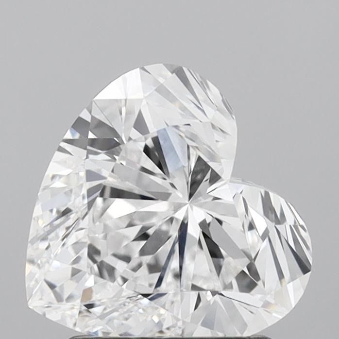 Loose Diamond - HEART 1.58ct D VVS2: Loose Diamond - HEART 1.58ct D VVS2 Source: This is a real non-mined Diamond that has been grown in a lab Shape: HEART Carats: 1.58 Color: D Clarity: VVS2 Certification: IGI Video:
