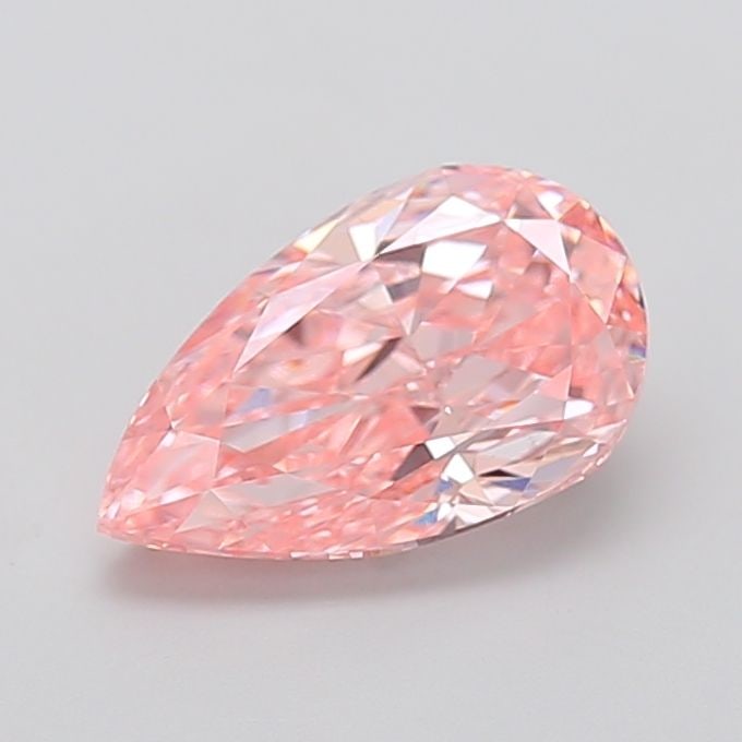Loose Diamond - PEAR 2.5ct Fancy Intense Pink VS1: Loose Diamond - PEAR 2.5ct Fancy Intense Pink VS1 Source: This is a real non-mined Diamond that has been grown in a lab Shape: PEAR Carats: 2.5 Color: Fancy Intense Pink Certification: IGI Video: