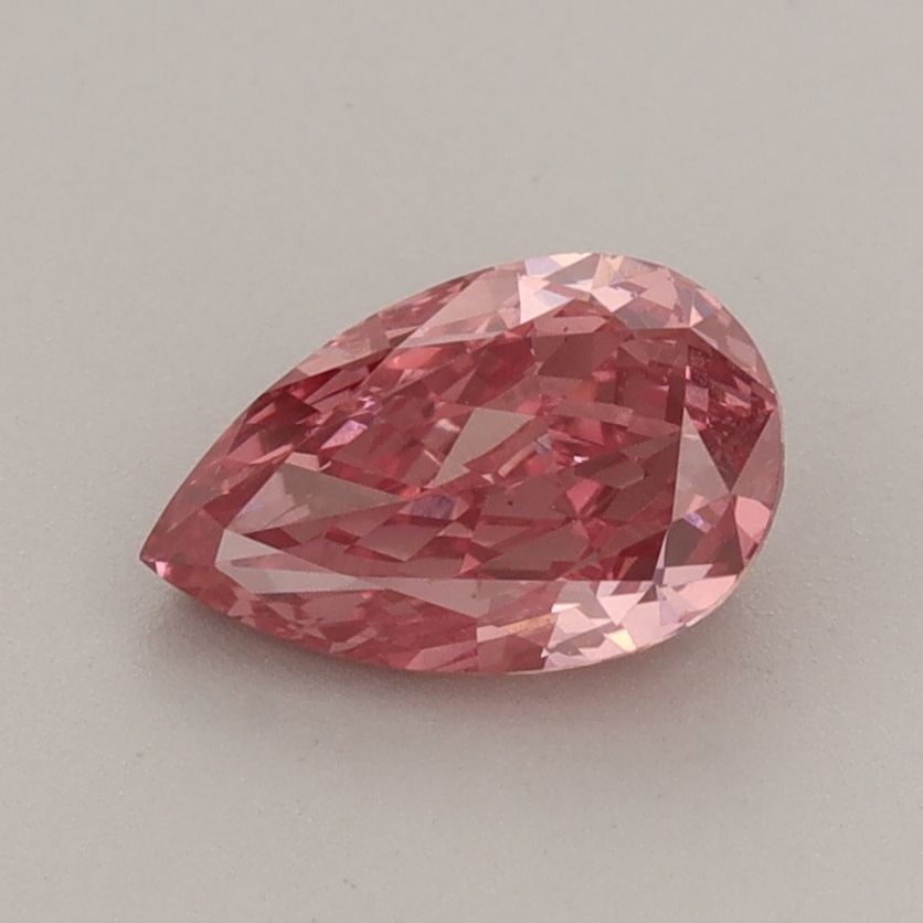 Loose Diamond - PEAR 1.07ct Fancy Vivid Pink VS2: Loose Diamond - PEAR 1.07ct Fancy Vivid Pink VS2 Source: This is a real non-mined Diamond that has been grown in a lab Shape: PEAR Carats: 1.07 Color: Fancy Vivid Pink Certification: IGI The Diamond D