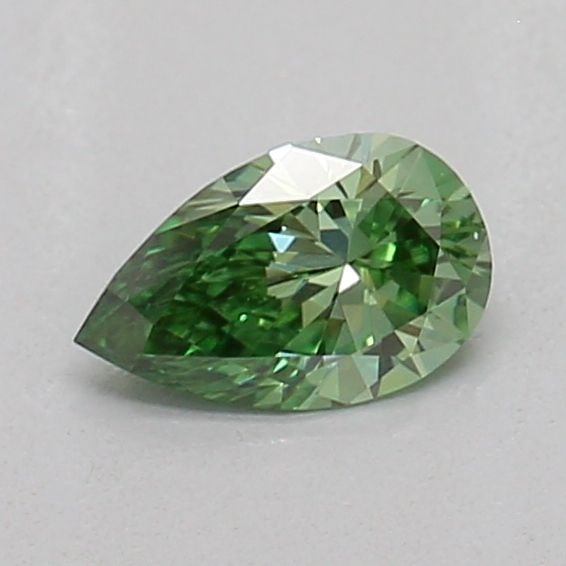 Loose Diamond - PEAR 0.25ct Fancy Vivid Green VS1: Loose Diamond - PEAR 0.25ct Fancy Vivid Green VS1 Source: This is a real non-mined Diamond that has been grown in a lab Shape: PEAR Carats: 0.25 Color: Fancy Vivid Green Certification: IGI The Diamond