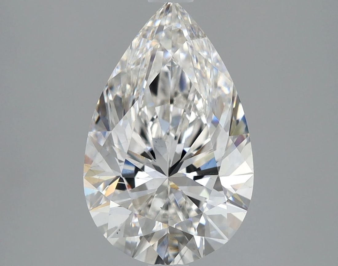 Loose Diamond - PEAR 2.36ct G VS2: Loose Diamond - PEAR 2.36ct G VS2 Source: This is a real non-mined Diamond that has been grown in a lab Shape: PEAR Carats: 2.36 Color: G Clarity: VS2 Certification: IGI Video: