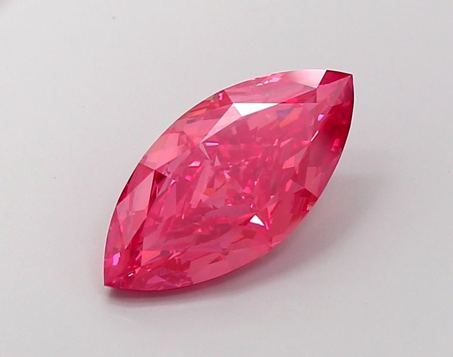 Loose Diamond - MARQUISE 4.51ct Fancy Vivid Pink VS1 (1 of 1)