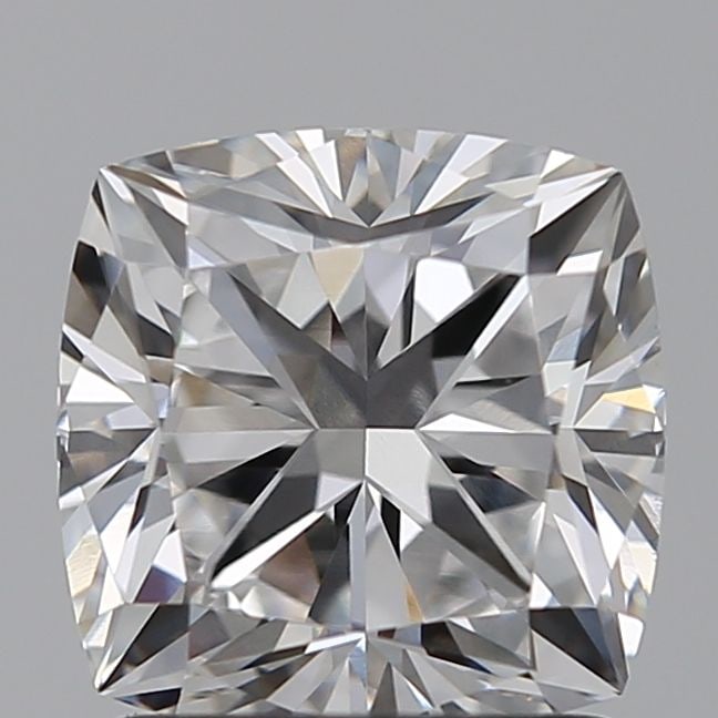 Loose Diamond - CUSHION MODIFIED 1.54ct E VVS2: Loose Diamond - CUSHION MODIFIED 1.54ct E VVS2 Source: This is a real non-mined Diamond that has been grown in a lab Shape: CUSHION MODIFIED Carats: 1.54 Color: E Clarity: VVS2 Certification: IGI Vide