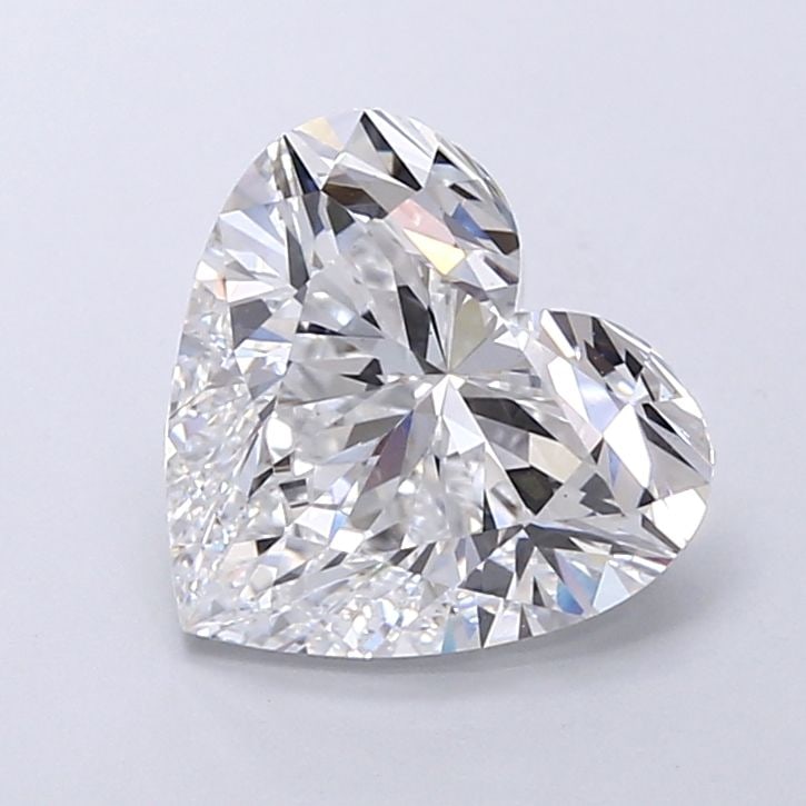 Loose Diamond - HEART 3.36ct D VS1: Loose Diamond - HEART 3.36ct D VS1 Source: This is a real non-mined Diamond that has been grown in a lab Shape: HEART Carats: 3.36 Color: D Clarity: VS1 Certification: IGI Video: