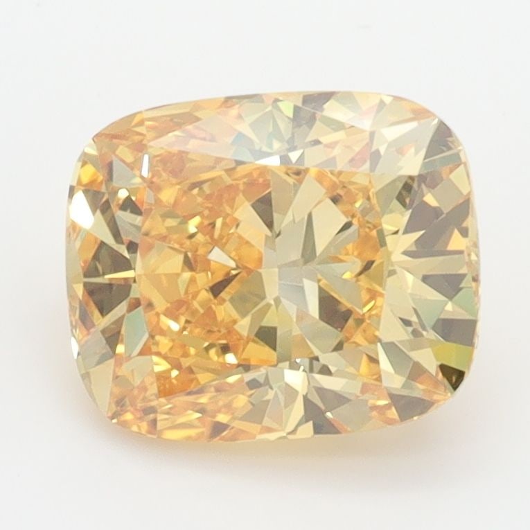 Loose Diamond - CUSHION BRILLIANT 2.03ct Fancy Vivid Yellow VVS2: Loose Diamond - CUSHION BRILLIANT 2.03ct Fancy Vivid Yellow VVS2 Source: This is a real non-mined Diamond that has been grown in a lab Shape: CUSHION BRILLIANT Carats: 2.03 Color: Fancy Vivid Yellow C