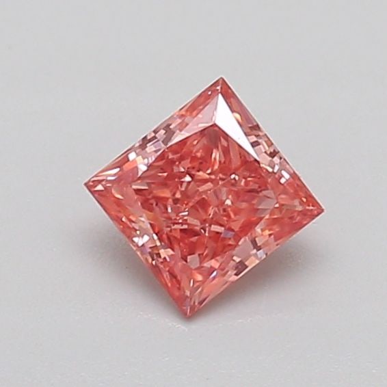 Loose Diamond - PRINCESS 0.44ct Fancy Vivid Pink VS2: Loose Diamond - PRINCESS 0.44ct Fancy Vivid Pink VS2 Source: This is a real non-mined Diamond that has been grown in a lab Shape: PRINCESS Carats: 0.44 Color: Fancy Vivid Pink Certification: IGI Video