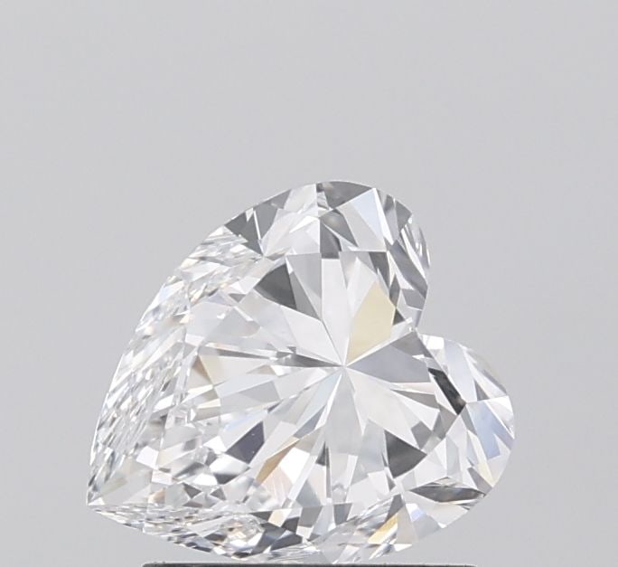 Loose Diamond - HEART 1.32ct D VVS2: Loose Diamond - HEART 1.32ct D VVS2 Source: This is a real non-mined Diamond that has been grown in a lab Shape: HEART Carats: 1.32 Color: D Clarity: VVS2 Certification: IGI Video: