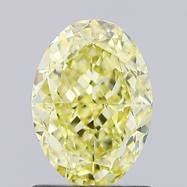 Loose Diamond - OVAL 1.52ct Fancy Intense Yellow VS1: Loose Diamond - OVAL 1.52ct Fancy Intense Yellow VS1 Source: This is a real non-mined Diamond that has been grown in a lab Shape: OVAL Carats: 1.52 Color: Fancy Intense Yellow Certification: IGI Video