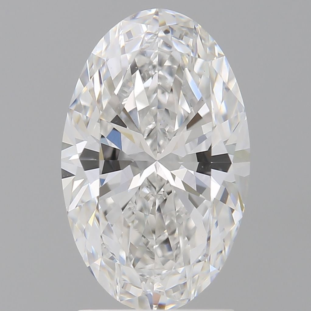 Loose Diamond - OVAL 2.52ct E VVS2: Loose Diamond - OVAL 2.52ct E VVS2 Source: This is a real non-mined Diamond that has been grown in a lab Shape: OVAL Carats: 2.52 Color: E Clarity: VVS2 Certification: IGI Video: