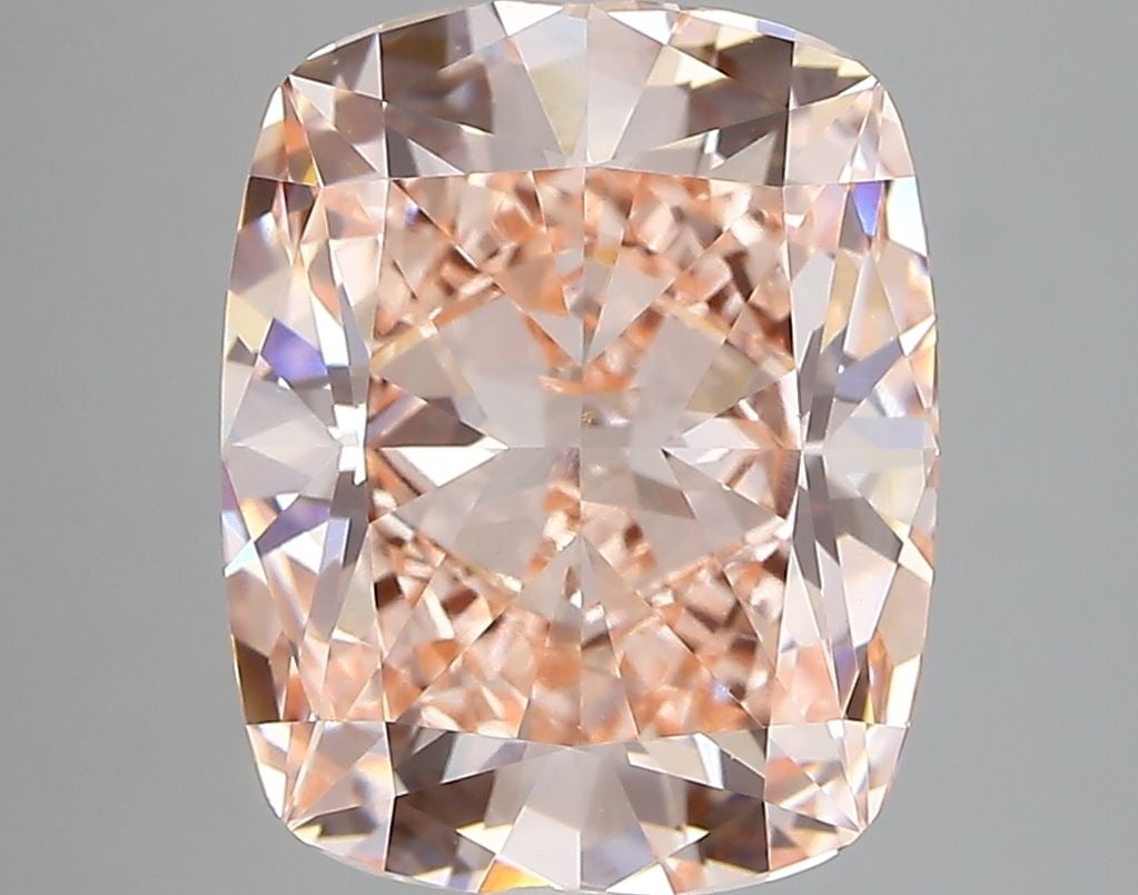 Loose Diamond - CUSHION MODIFIED 4.87ct Fancy Vivid Pink VS1: Loose Diamond - CUSHION MODIFIED 4.87ct Fancy Vivid Pink VS1 Source: This is a real non-mined Diamond that has been grown in a lab Shape: CUSHION MODIFIED Carats: 4.87 Color: Fancy Vivid Pink Certific