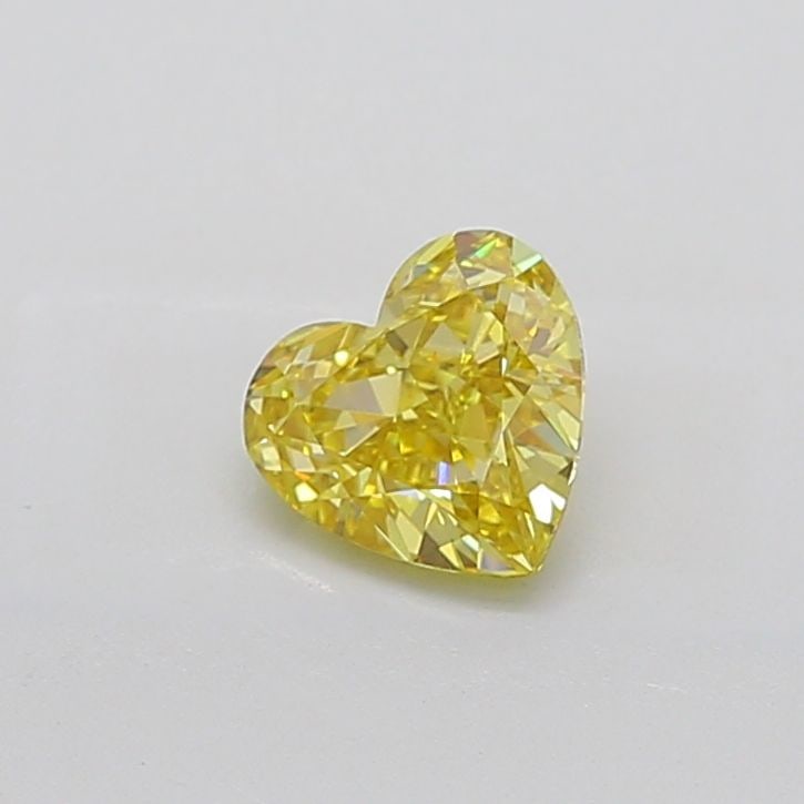 Loose Diamond - HEART 1.29ct Fancy Intense Yellow VS1: Loose Diamond - HEART 1.29ct Fancy Intense Yellow VS1 Source: This is a real non-mined Diamond that has been grown in a lab Shape: HEART Carats: 1.29 Color: Fancy Intense Yellow Certification: IGI Vid