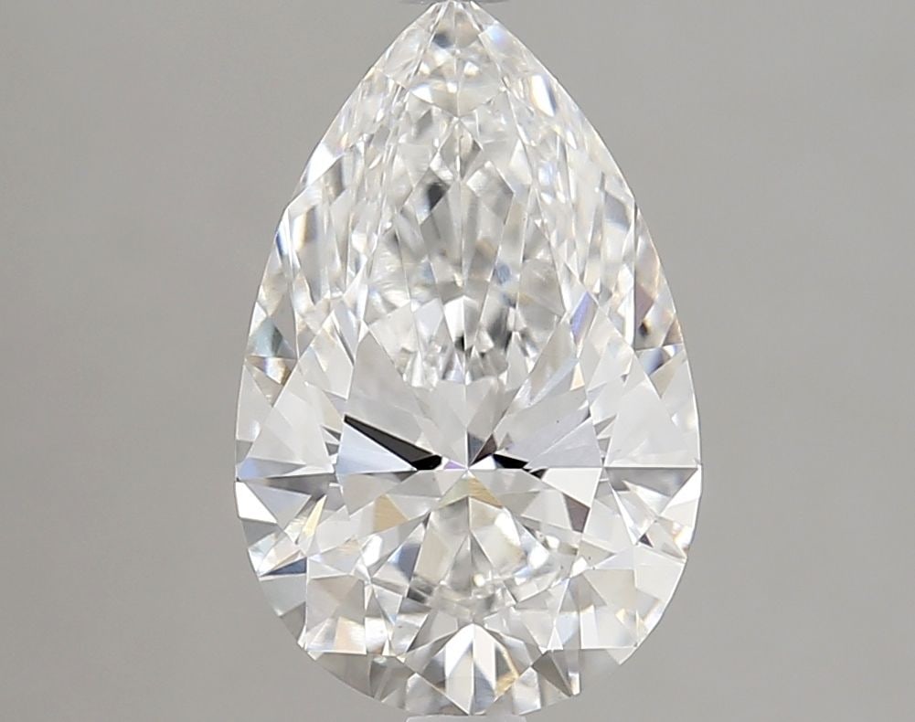 Loose Diamond - PEAR 2.55ct E VVS2: Loose Diamond - PEAR 2.55ct E VVS2 Source: This is a real non-mined Diamond that has been grown in a lab Shape: PEAR Carats: 2.55 Color: E Clarity: VVS2 Certification: IGI Video: