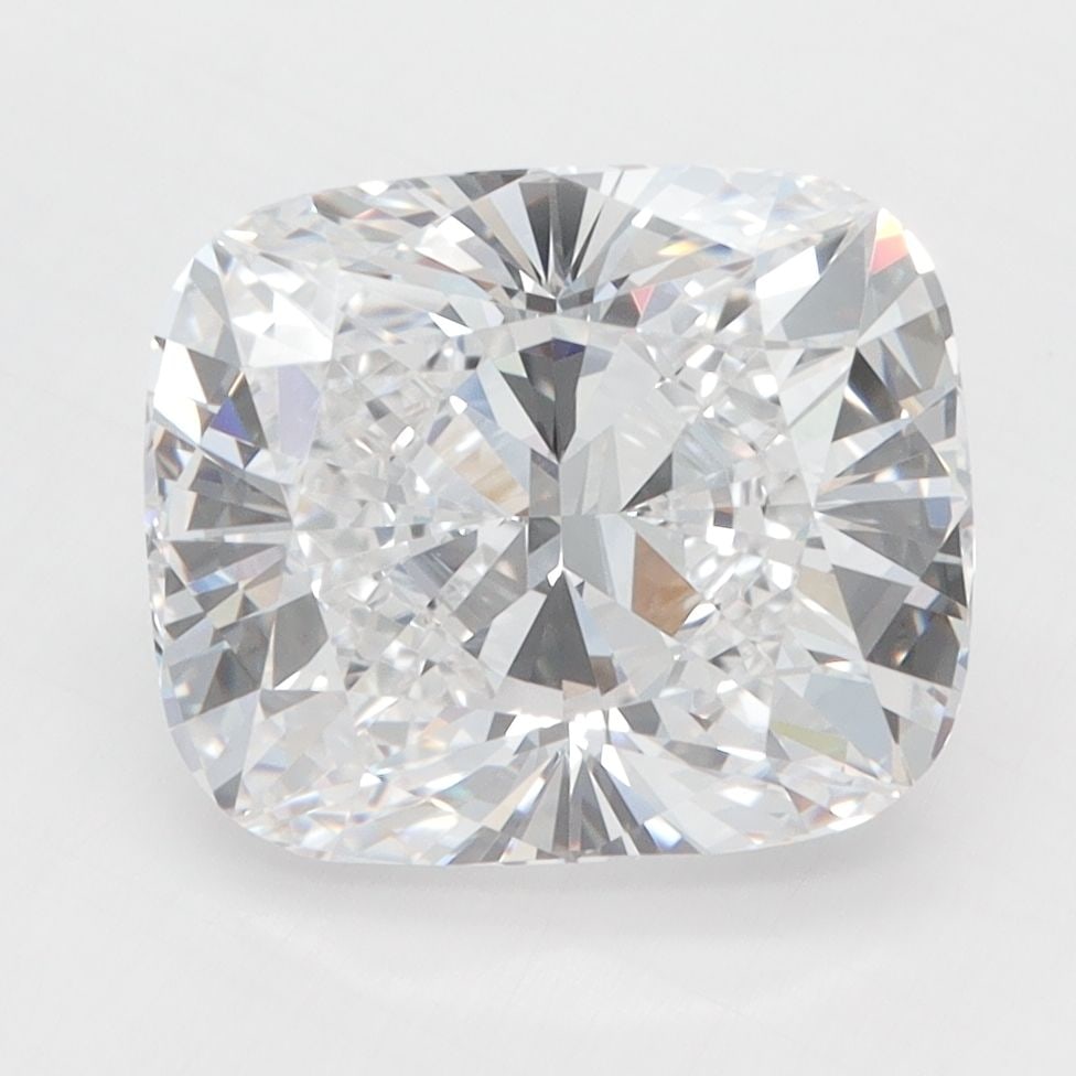 Loose Diamond - CUSHION MODIFIED 4.02ct D VVS2: Loose Diamond - CUSHION MODIFIED 4.02ct D VVS2 Source: This is a real non-mined Diamond that has been grown in a lab Shape: CUSHION MODIFIED Carats: 4.02 Color: D Clarity: VVS2 Certification: IGI Vide