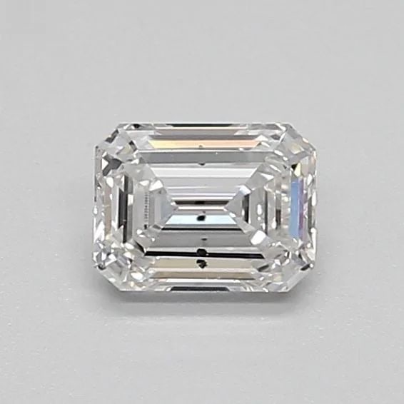 Loose Diamond - EMERALD 0.33ct E SI1: Loose Diamond - EMERALD 0.33ct E SI1 Source: This is a real non-mined Diamond that has been grown in a lab Shape: EMERALD Carats: 0.33 Color: E Clarity: SI1 Certification: IGI Video:
