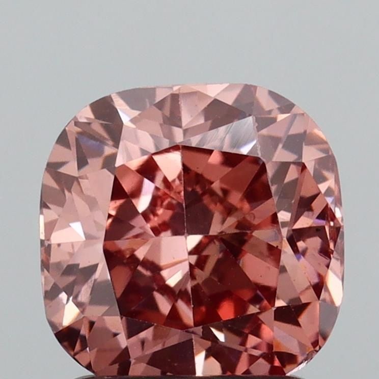 Loose Diamond - CUSHION MODIFIED 1.9ct Fancy Intense Brown Pink VS2: Loose Diamond - CUSHION MODIFIED 1.9ct Fancy Intense Brown Pink VS2 Source: This is a real non-mined Diamond that has been grown in a lab Shape: CUSHION MODIFIED Carats: 1.9 Color: Fancy Intense