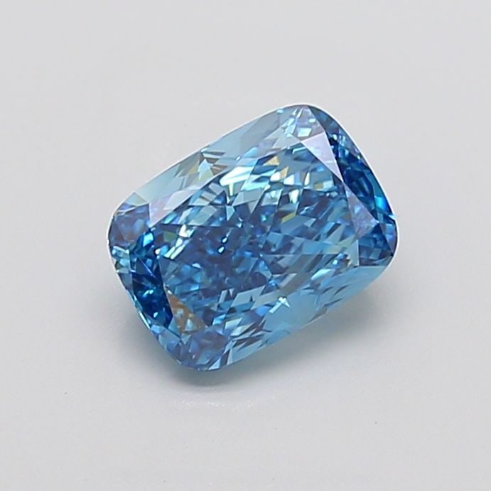 Loose Diamond - CUSHION MODIFIED 2.17ct Fancy Vivid Blue VVS2: Loose Diamond - CUSHION MODIFIED 2.17ct Fancy Vivid Blue VVS2 Source: This is a real non-mined Diamond that has been grown in a lab Shape: CUSHION MODIFIED Carats: 2.17 Color: Fancy Vivid Blue Certifi