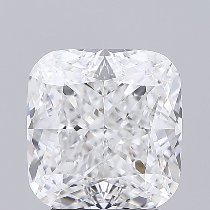 Loose Diamond - CUSHION MODIFIED 2.76ct D VVS2: Loose Diamond - CUSHION MODIFIED 2.76ct D VVS2 Source: This is a real non-mined Diamond that has been grown in a lab Shape: CUSHION MODIFIED Carats: 2.76 Color: D Clarity: VVS2 Certification: IGI Vide