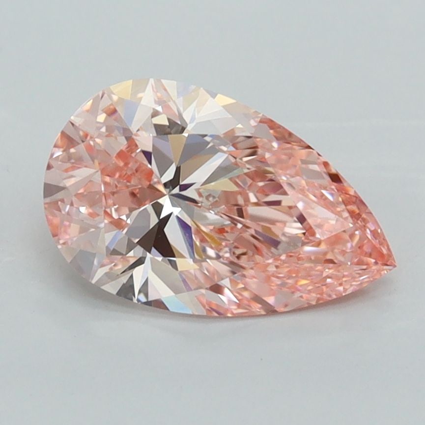 Loose Diamond - PEAR 1.53ct Fancy Vivid Pink VVS1: Loose Diamond - PEAR 1.53ct Fancy Vivid Pink VVS1 Source: This is a real non-mined Diamond that has been grown in a lab Shape: PEAR Carats: 1.53 Color: Fancy Vivid Pink Certification: IGI Video: