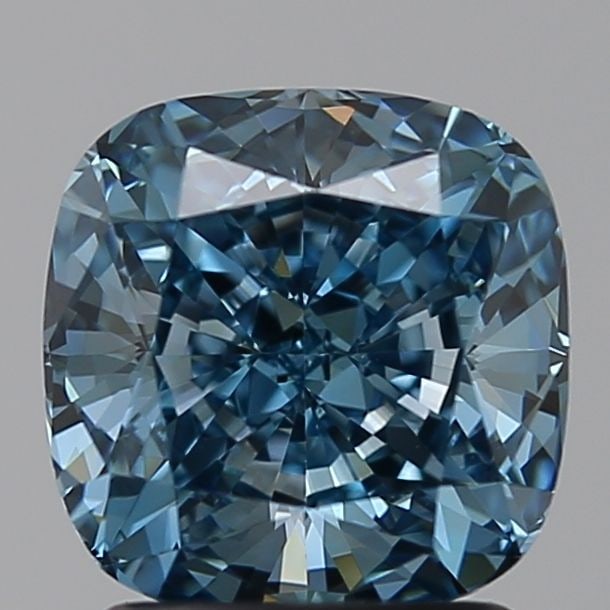 Loose Diamond - CUSHION BRILLIANT 2.0ct Blue VVS2: Loose Diamond - CUSHION BRILLIANT 2.0ct Blue VVS2 Source: This is a real non-mined Diamond that has been grown in a lab Shape: CUSHION BRILLIANT Carats: 2.0 Color: Blue Certification: NONE Video:
