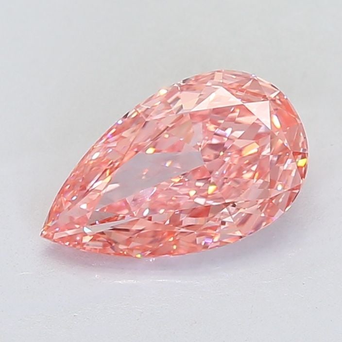 Loose Diamond - PEAR 3.02ct Fancy Vivid Pink VVS2: Loose Diamond - PEAR 3.02ct Fancy Vivid Pink VVS2 Source: This is a real non-mined Diamond that has been grown in a lab Shape: PEAR Carats: 3.02 Color: Fancy Vivid Pink Certification: IGI Video: